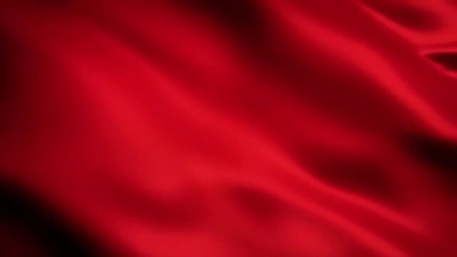 Crimson Fabric Drape: A Study in Red Texture and Movement