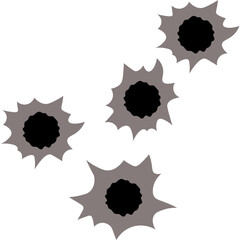 Bullet Hole Vector