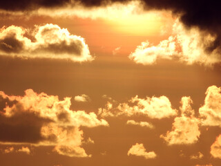 clouds in the sky