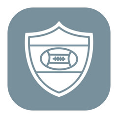 Rugby Badge Icon