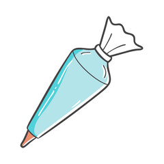 piping bag for icing icon, piping bag for icing vector illustration-simple illustration of piping bag for icing, perfect for piping bag for icing logos and icons