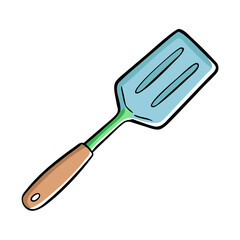 spatula icon, spatula vector illustration-simple illustration of spatula, perfect for spatula logos and icons