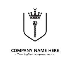 King logo company design vector illustration