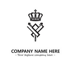 King logo company design vector illustration