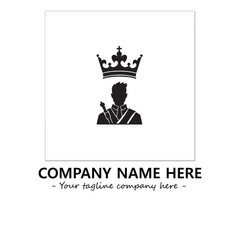 King logo company design vector illustration