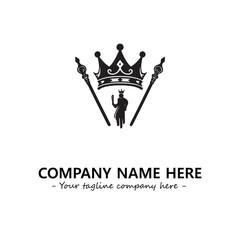King logo company design vector illustration