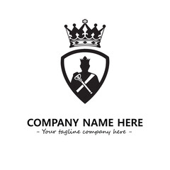 King logo company design vector illustration