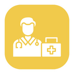 Paramedic Male Icon