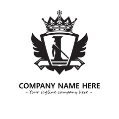 King logo company design vector illustration