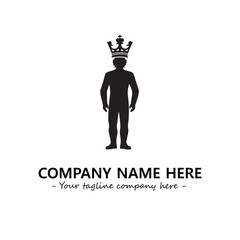 King logo company design vector illustration