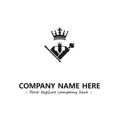 King logo company design vector illustration