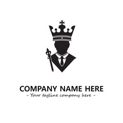 King logo company design vector illustration