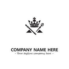 King logo company design vector illustration