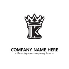 King logo company design vector illustration
