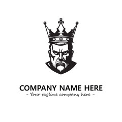 King logo company design vector illustration