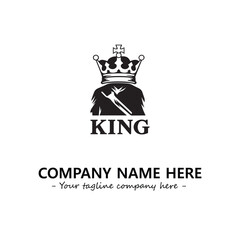 King logo company design vector illustration