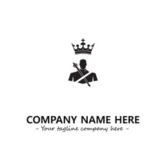 King logo company design vector illustration