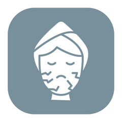 Dry Skin Icon