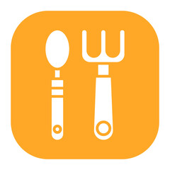 Baby cutlery Icon