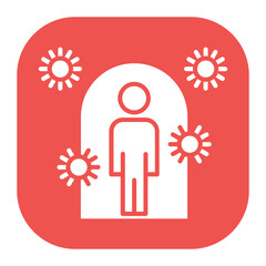 Social Isolation Icon