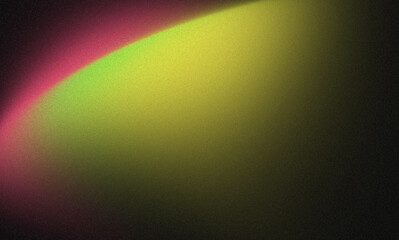 Abstract gradient background with pink, green, and yellow hues.