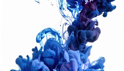 Dynamic swirling ink abstracts art studio visual content creative environment close-up view fluid motion concepts
