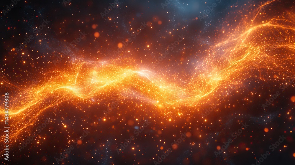 Canvas Prints entangled photons exhibit correlated properties regardless of spatial separation, their interconnect