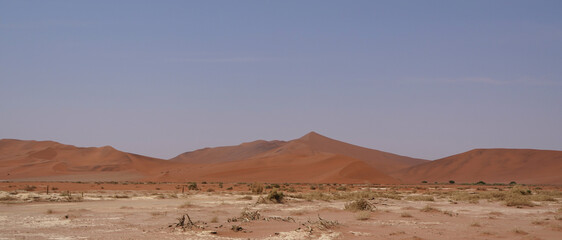 Dünenlandschaft in Sossusvlei