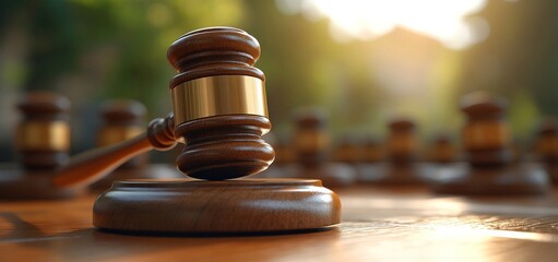 Gavel of Justice: Symbol of Law and Order