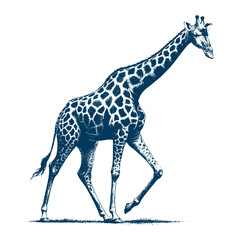 Naklejka premium giraffe vector