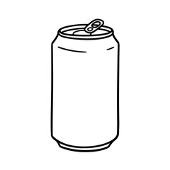 Soda Can Outline