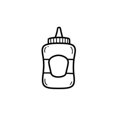 Simple Sauce Bottle Icon