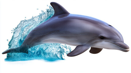 dolphin jumping out of water