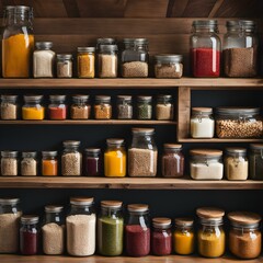 A Rustic Abundance: The Art of Organized Food Storage