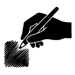 Hand drawing sketch illustration vector design for creative writing and art projects and education use