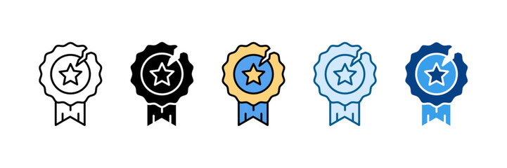 Reputation Damage Icon Set Multiple Style Collection