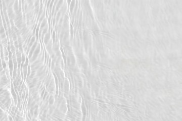 Obraz premium Abstract Water Texture Overlay Light Grey White Rippled Surface Background