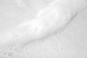 Abstract White Foam Texture Background for Cleanliness and Purity Concepts
