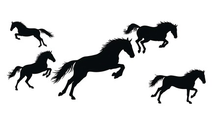 Fototapeta premium Midnight Gallop