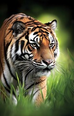 Obraz premium tiger in the zoo