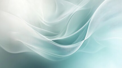 Obraz premium Flowing, translucent fabric (2)