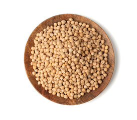 Chickpea, chick pea pile, dry Cicer arietinum fruits, raw Bengal gram legume, garbanzo beans
