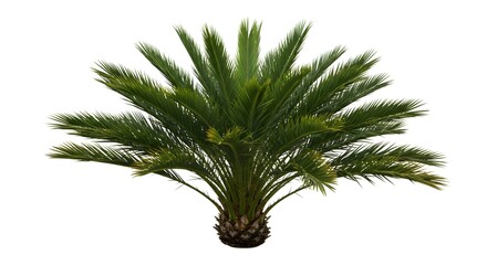 Sago Palm Tree - Tropical Plant, Isolated