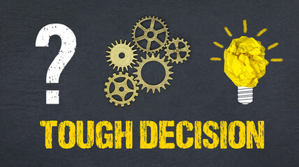 Obraz premium Tough Decision 