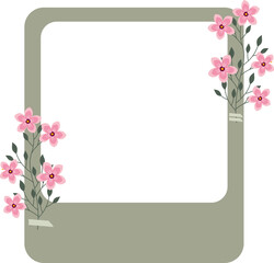 Aesthetic Polaroid Photo Frame