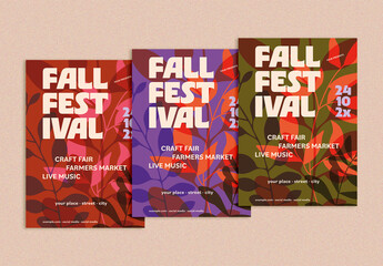 Fall Festival Event Poster