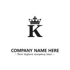 King logo company design vector illustration