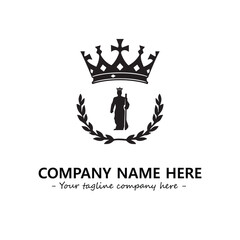 King logo company design vector illustration