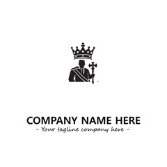 King logo company design vector illustration