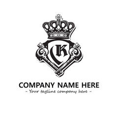King logo company design vector illustration